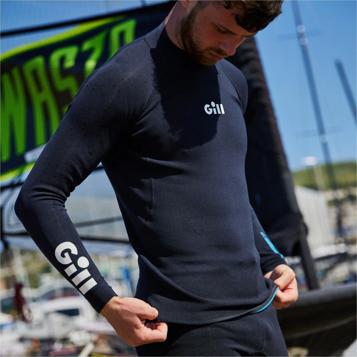 Gill ZenLite 2.0 Top wetsuit 1.5 mm navy heren - Image 4
