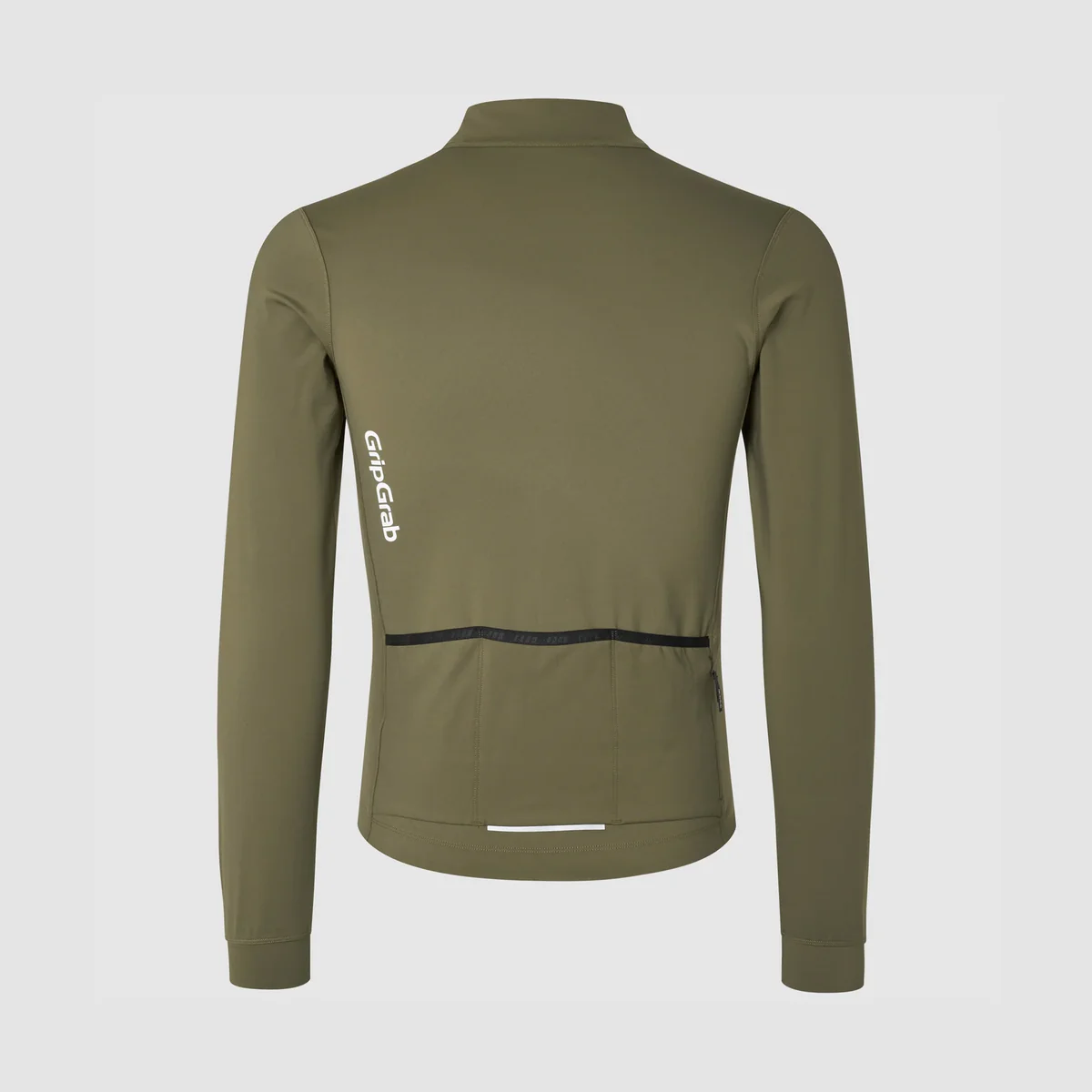 GripGrab RIDE Thermal Long fietsshirt lange mouwen olijf groen heren - Image 3