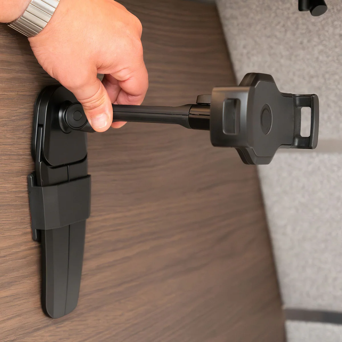 Haba V-FlexMount Telefoon- en Tablethouder - Zwart - Image 7