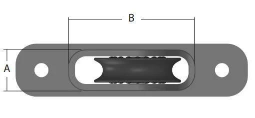 Harken 1202 1-schijfs 40mm Protexit doorvoer blok - Image 2