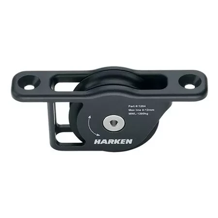 Harken 1204 1-schijfs 60mm Protexit doorvoer blok