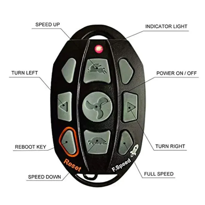 Haswing Afstandsbediening draadloos voor Cayman B55 GPS/B80 GPS boegmotor - Image 2
