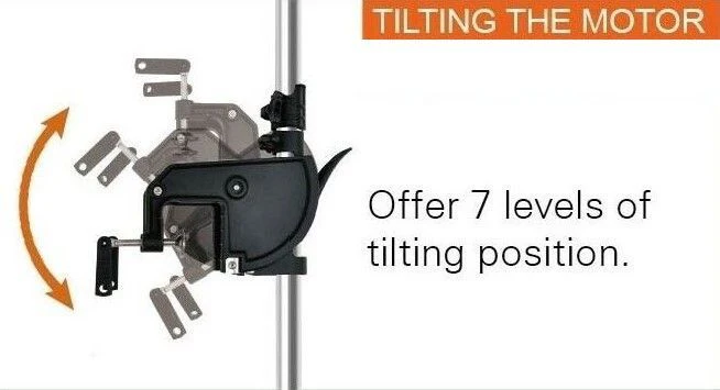 Haswing Protruar 5.0 pk 24 volt elektrische buitenboordmotor - Image 6