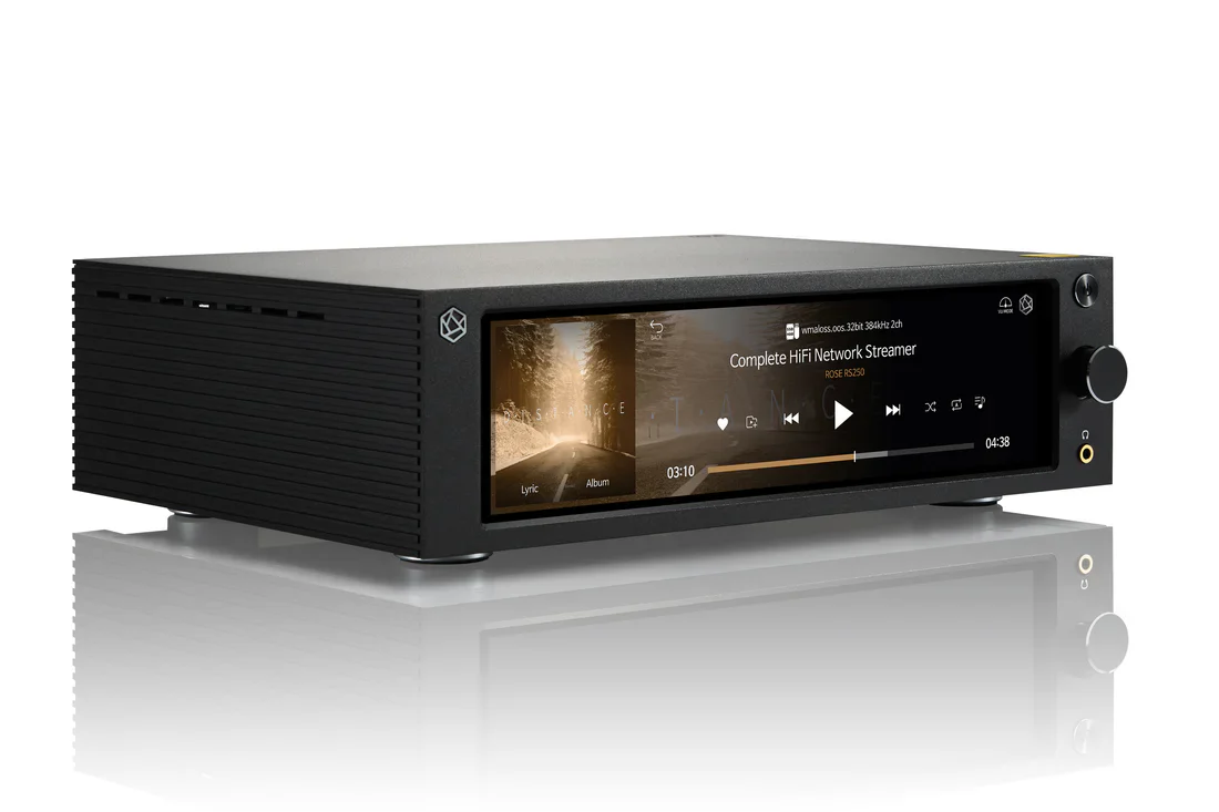 Hifi Rose RS250A zwart netwerk media speler