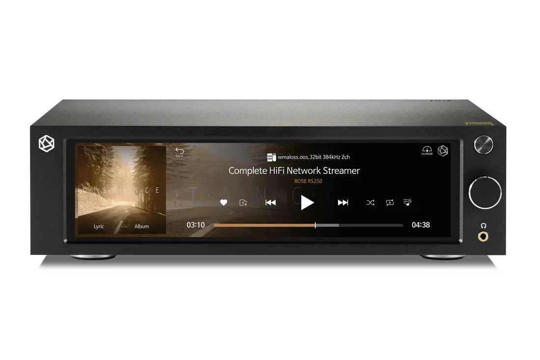 Hifi Rose RS250A zwart netwerk media speler - Image 5