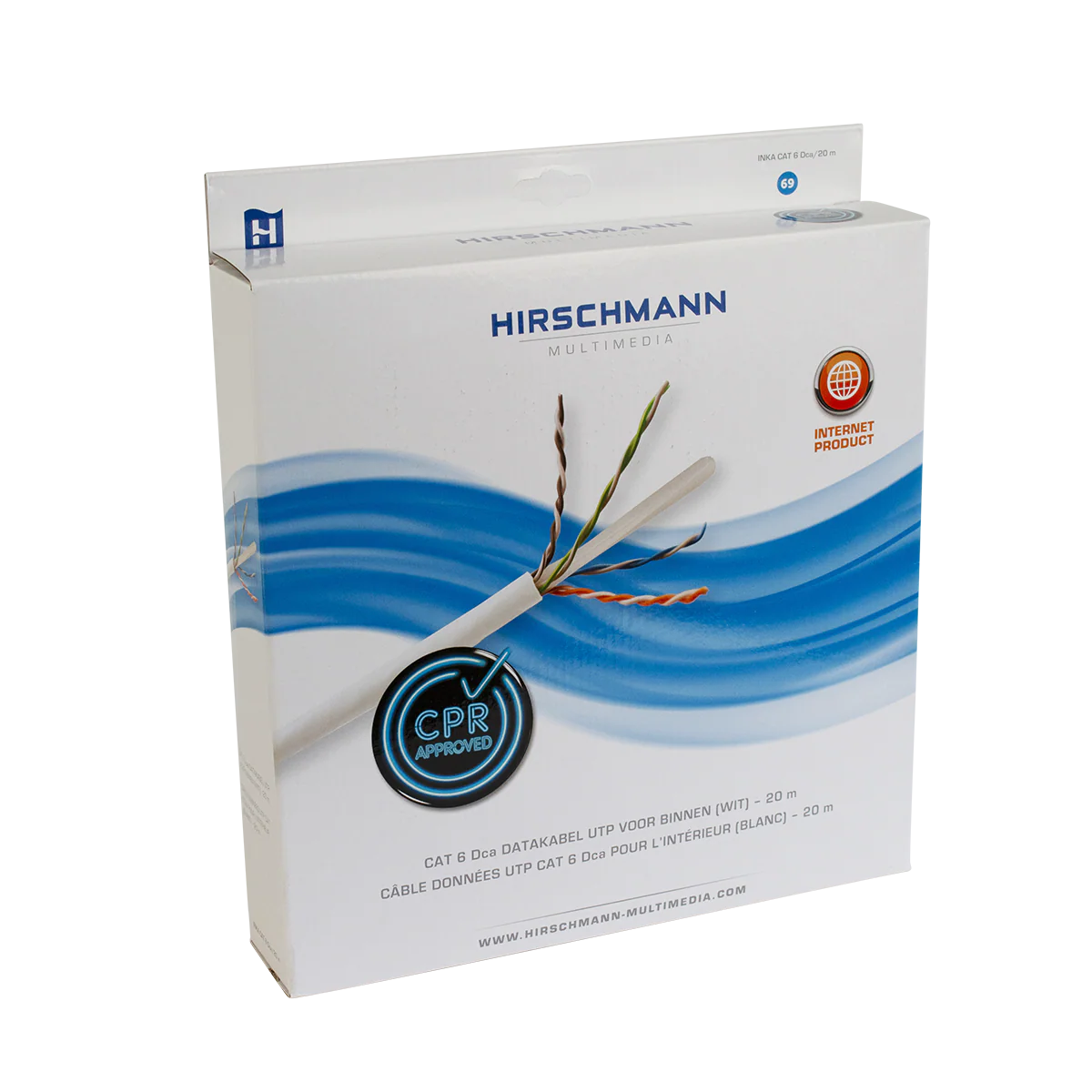 Hirschmann INKA CAT 6 Eca Cat 6 UTP kabel zonder pluggen  voor binnen