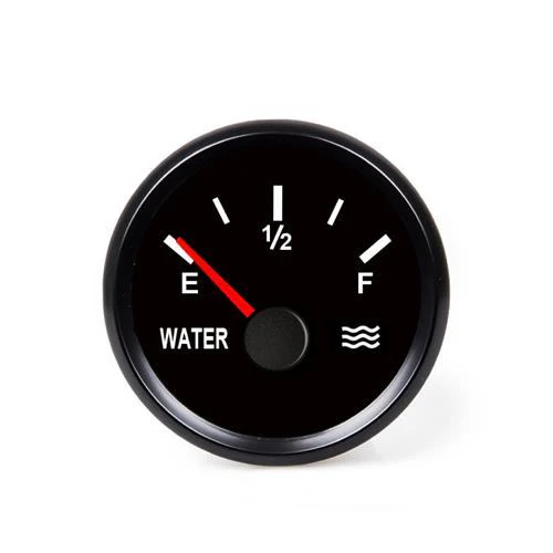 Hollex Drinkwatermeter 12/24 Volt 0-190 Ohm zwart