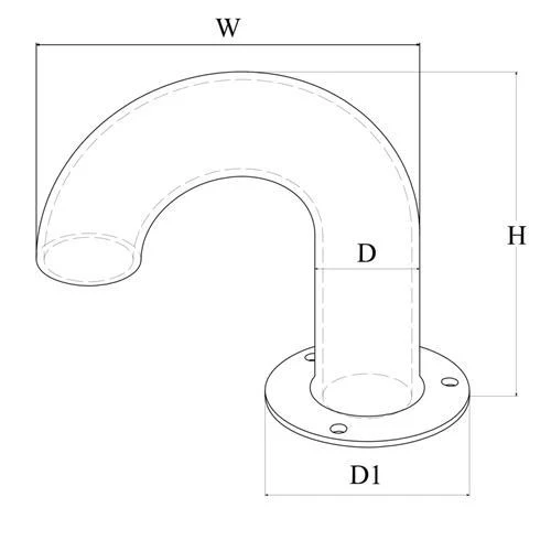 Hollex Kabeldoorvoer 38 mm RVS - Image 2
