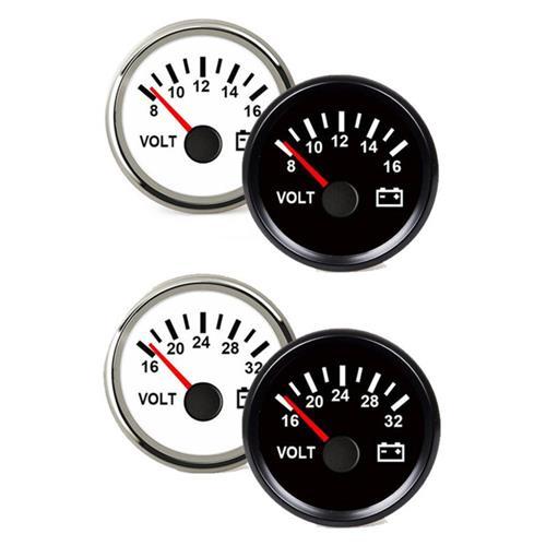 Hollex Voltmeter 24 Volt wit - Image 2