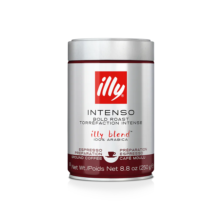 Illy Discovery Box intenso 250 gram, 2 espresso en 2x Judy Chicago kopjes - Image 3