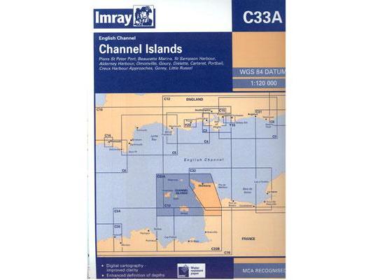 Imray C33A Channel Islands (North)
