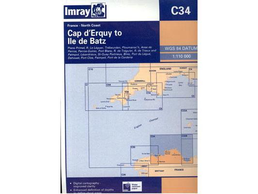 Imray C34 Cap d'Erquy to Ile de Batz