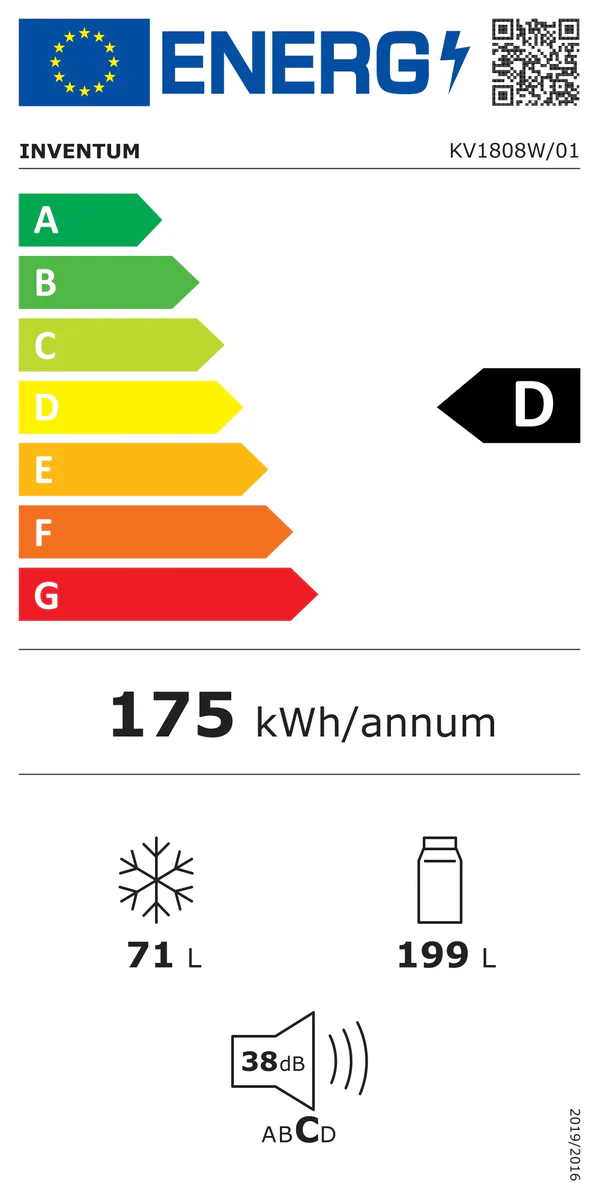 Inventum KV1808W Koelvries combinaties met No-Frost systeem - Image 12