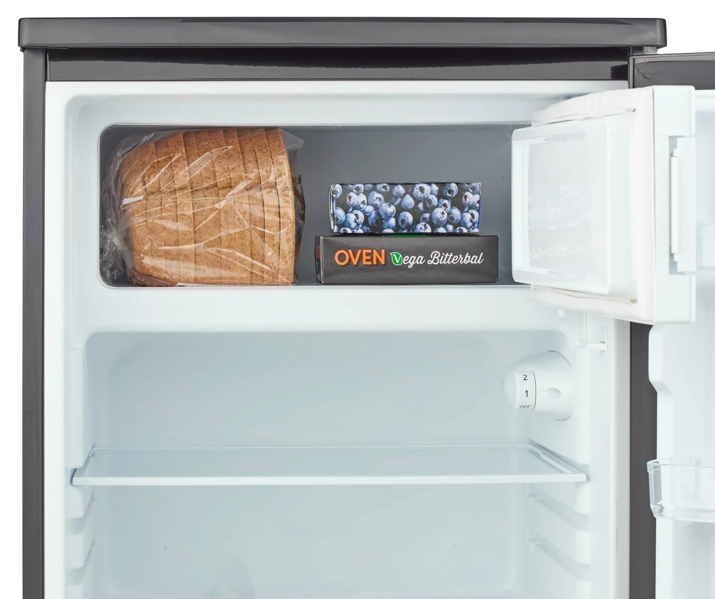 Inventum KV550B koelvries-combinatie in zwart, 55cm breed - Image 6