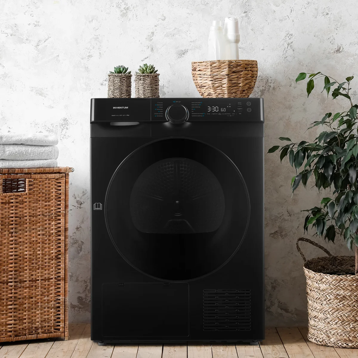Inventum VDW8030B zwart warmtepompdroger - Image 2