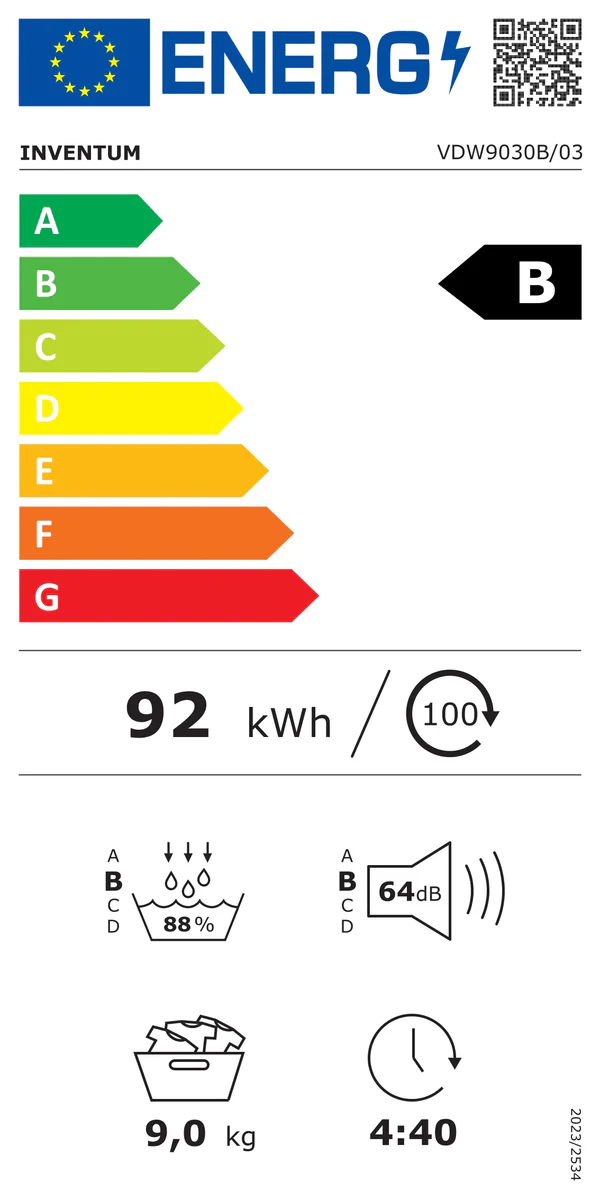 Inventum VDW9030W warmtepompdroger - Image 9