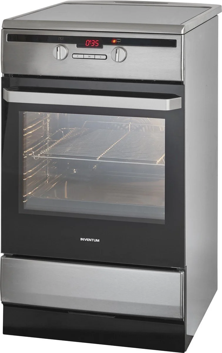 Inventum VFI5042RVS fornuis met inductie kookplaten - Image 2