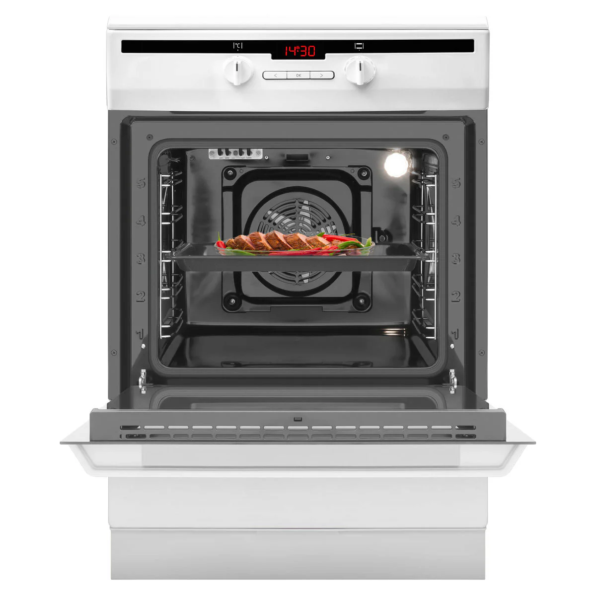 Inventum VFI6042WIT met multi functionele oven - Image 4