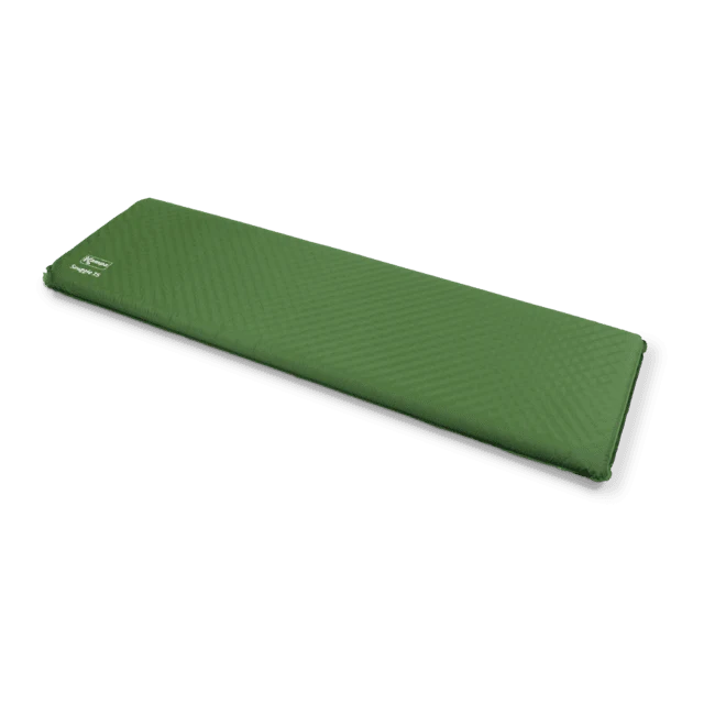 Kampa Snuggle 7.5 Eenpersoons zelfopblazend matras, 7.5cm vulling