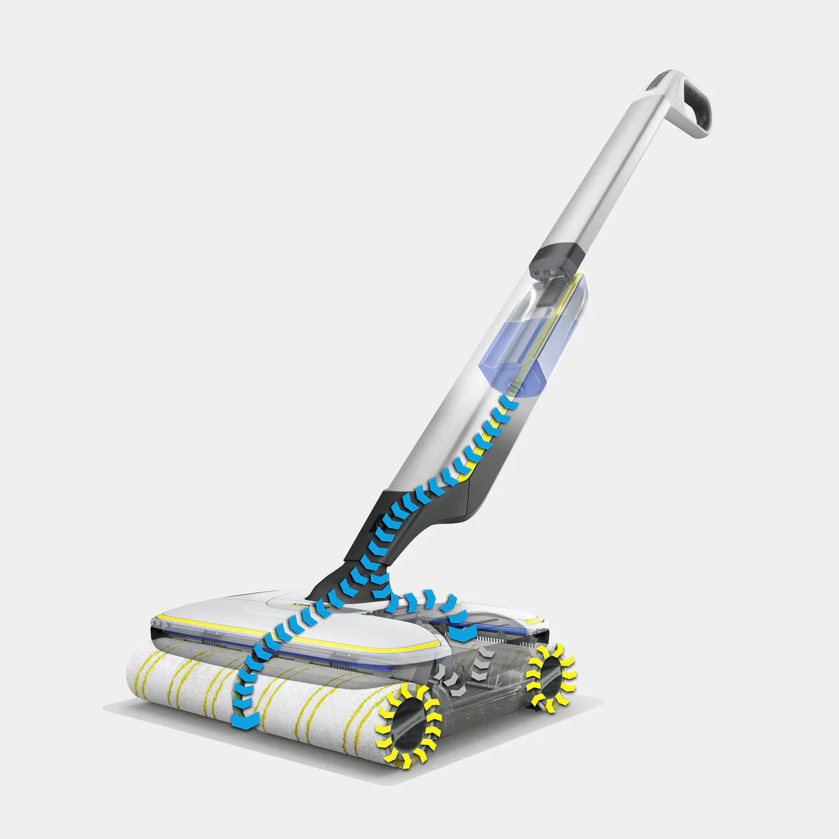 Karcher FC7 CORDLESS vloerenreiniger kan zowel droog en nat reinigen - Image 2