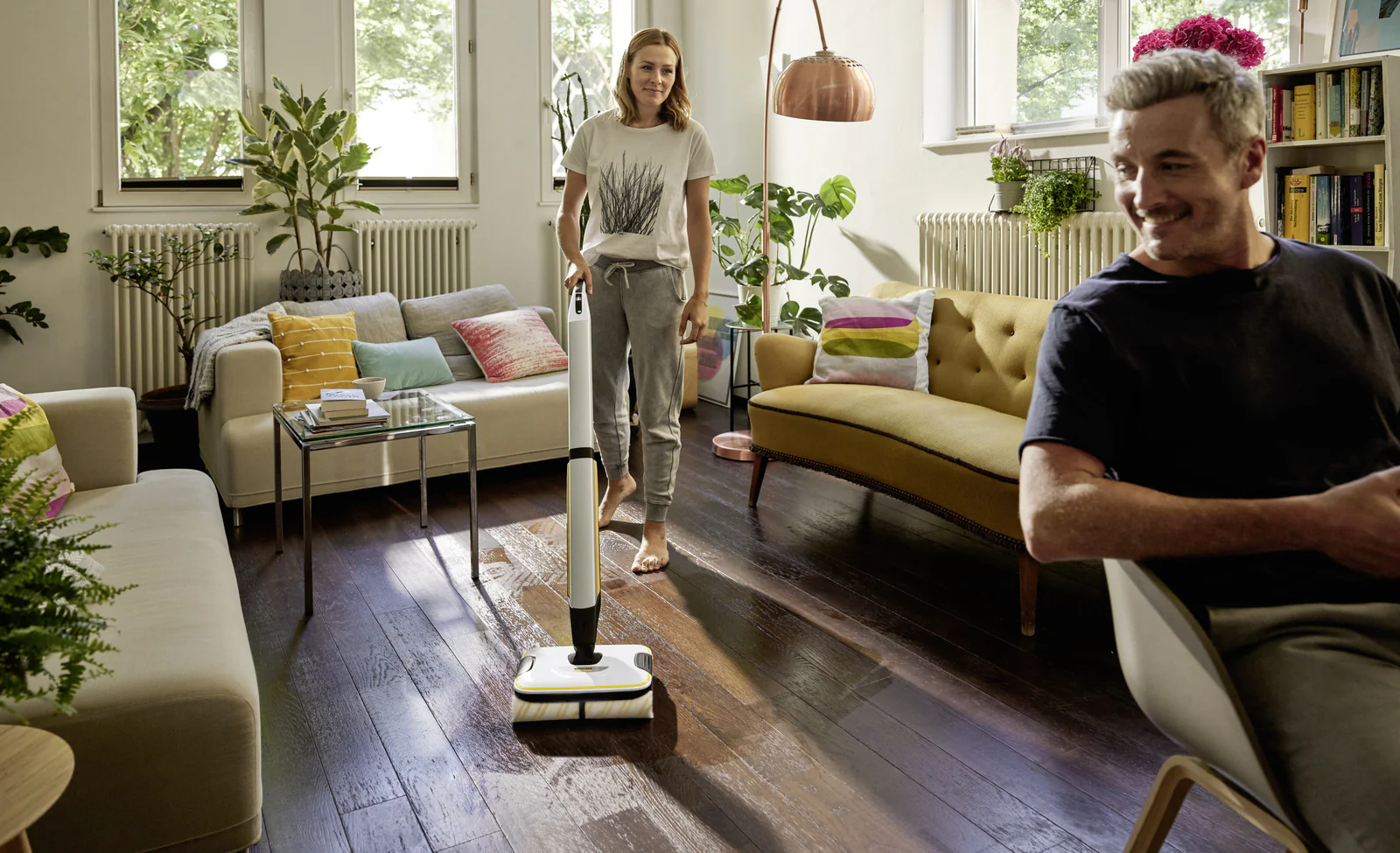 Karcher FC7 CORDLESS vloerenreiniger kan zowel droog en nat reinigen - Image 5