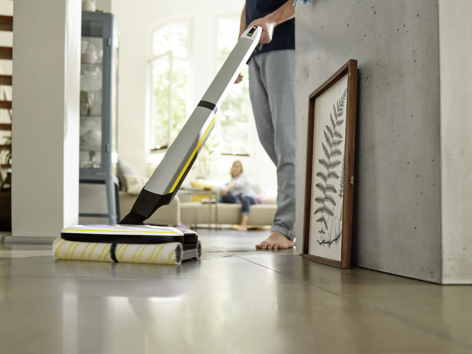 Karcher FC7 CORDLESS vloerenreiniger kan zowel droog en nat reinigen - Image 6