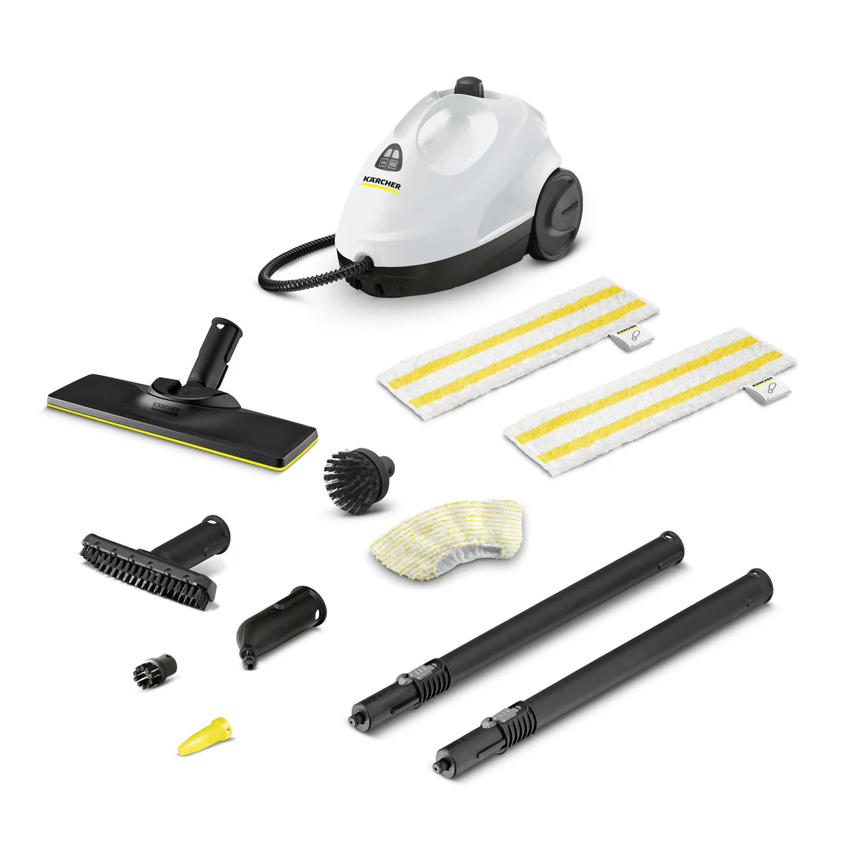 Karcher SC-2 EASYFIX PLUS stoomreiniger met flexibel scharnier op de vloermond