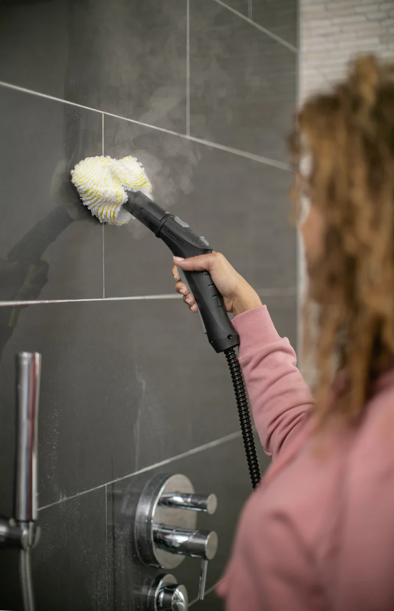 Karcher SC-2 EASYFIX PLUS stoomreiniger met flexibel scharnier op de vloermond - Image 4