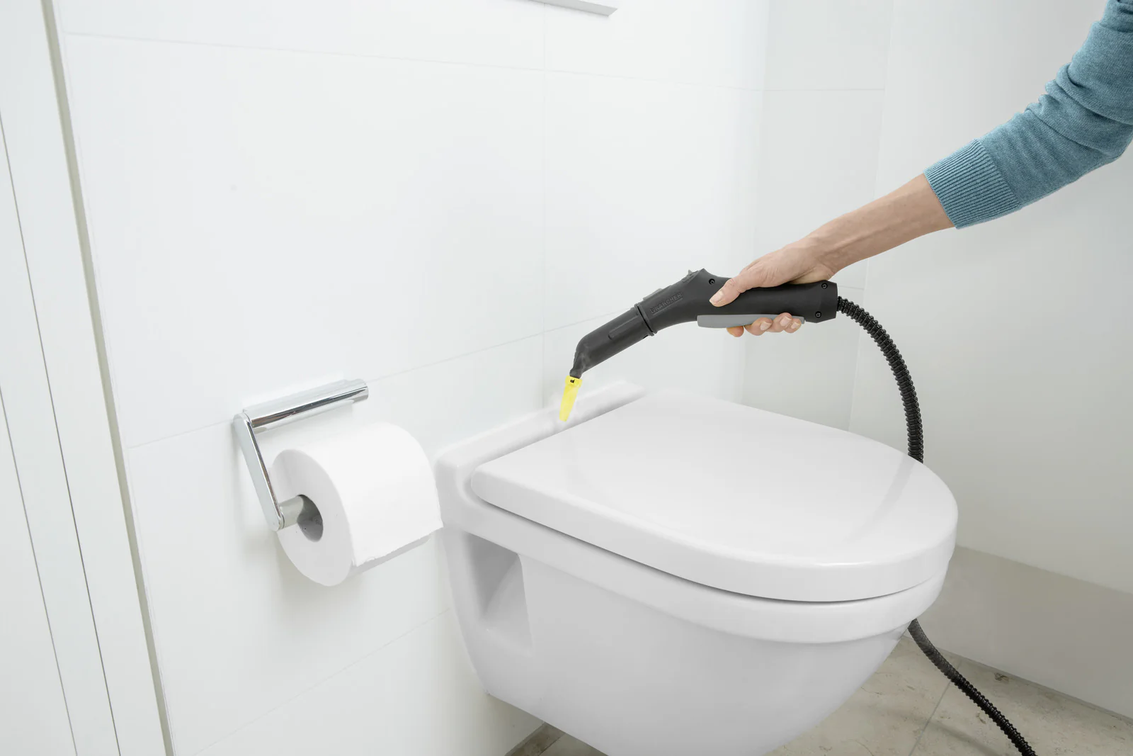 Karcher SC-2 EASYFIX PLUS stoomreiniger met flexibel scharnier op de vloermond - Image 7