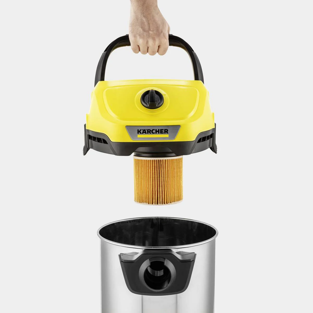 Karcher WD3 S V-17/4/20 voor droog, nat, fijn, grof zuigen, blaasfunctie - Image 2