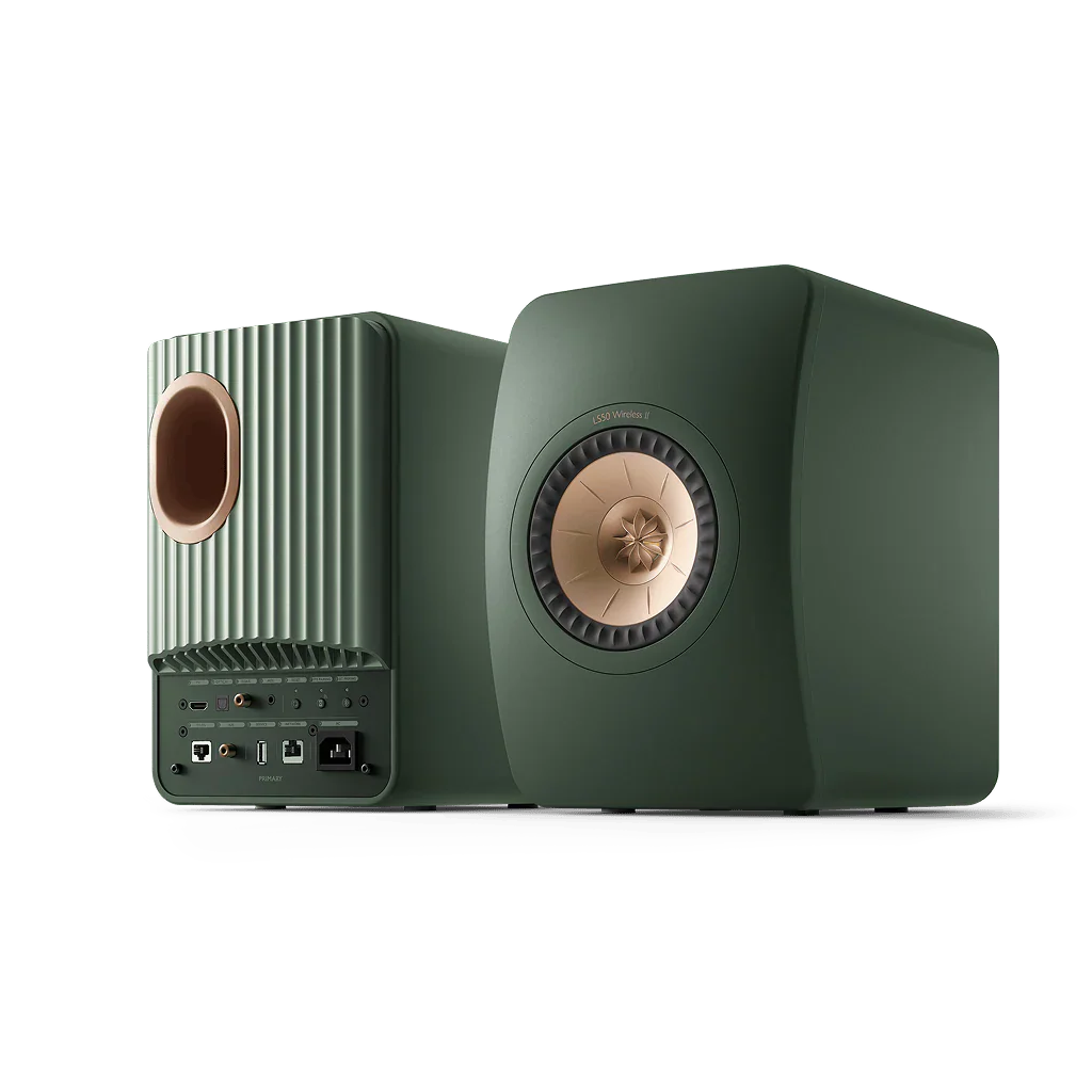 Kef LS50WIRELESS II groen actieve draadloze luidsprekerset - Image 3