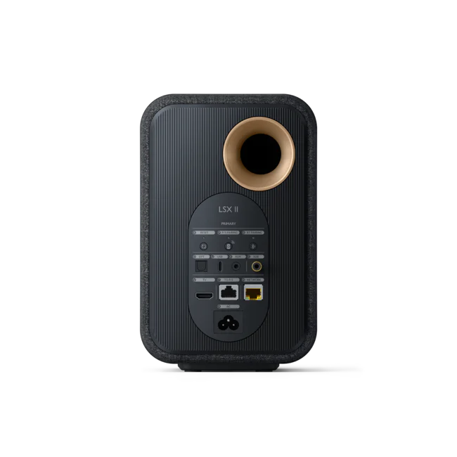Kef LSX II set in zwart all-in-one actieve luidsprekersysteem. - Image 5
