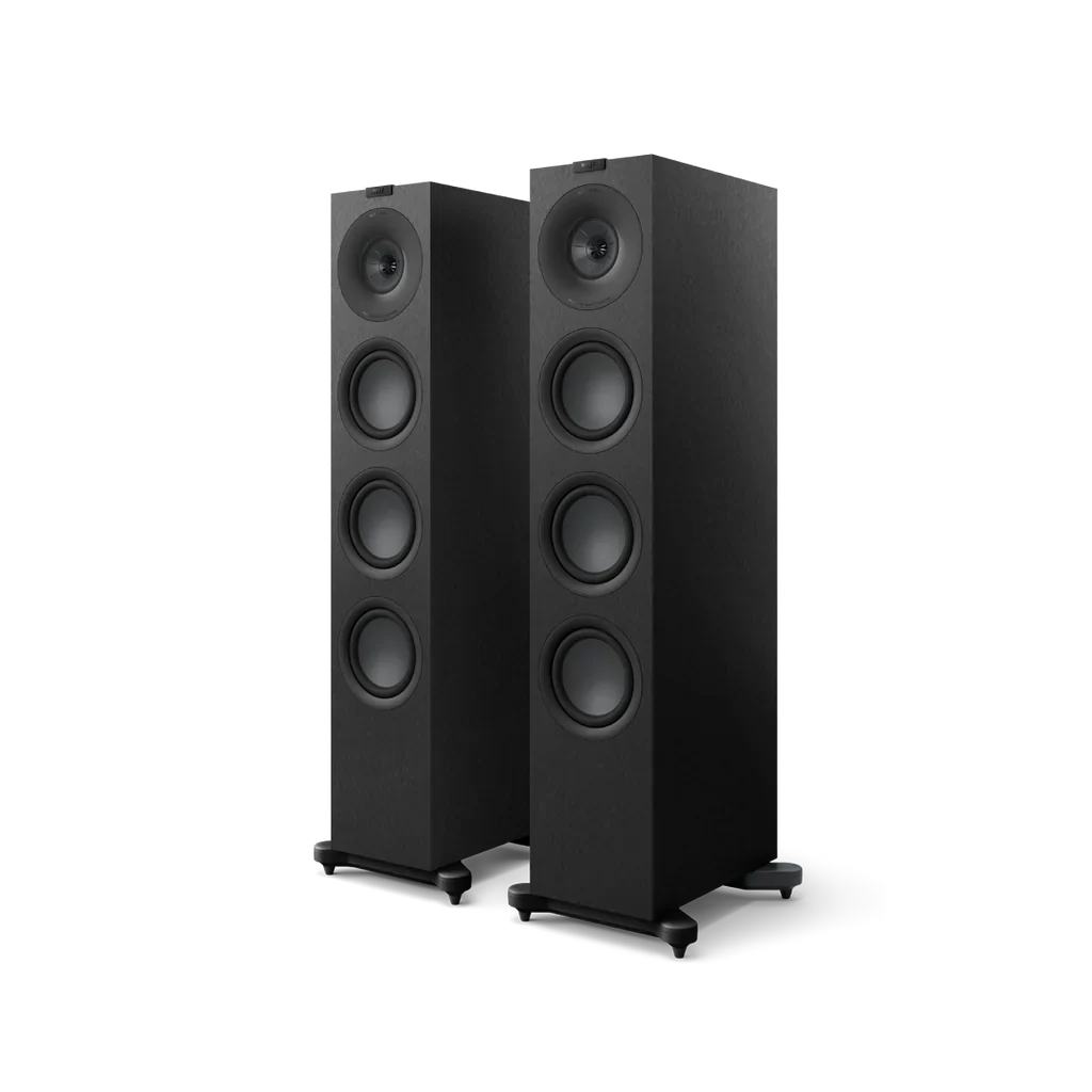 Kef Q11 Meta zwart Vloerstaande luidspreker, prijs per stuk, afname per paar