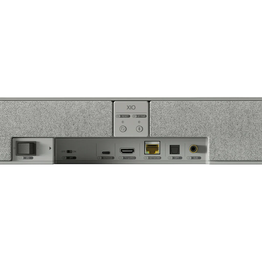 Kef XIO Soundbar zilver met Dolby Atmos Surround en Smart functies - Image 2