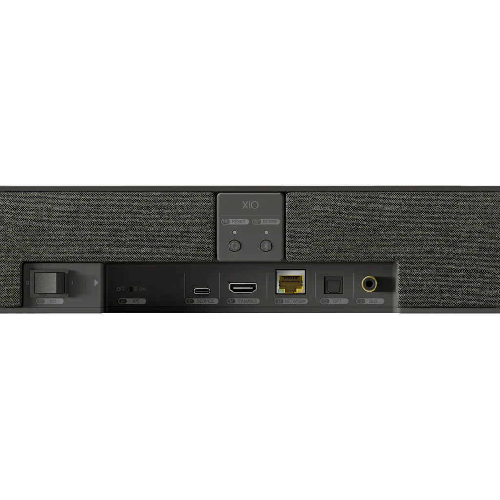 Kef XIO Soundbar zwart met Dolby Atmos Surround en Smart functies - Image 5