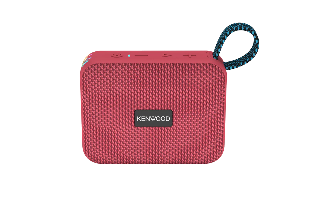 Kenwood AS-60BT-V Bluetooth speaker BT/TWS, IPX7 900mAh accu rood