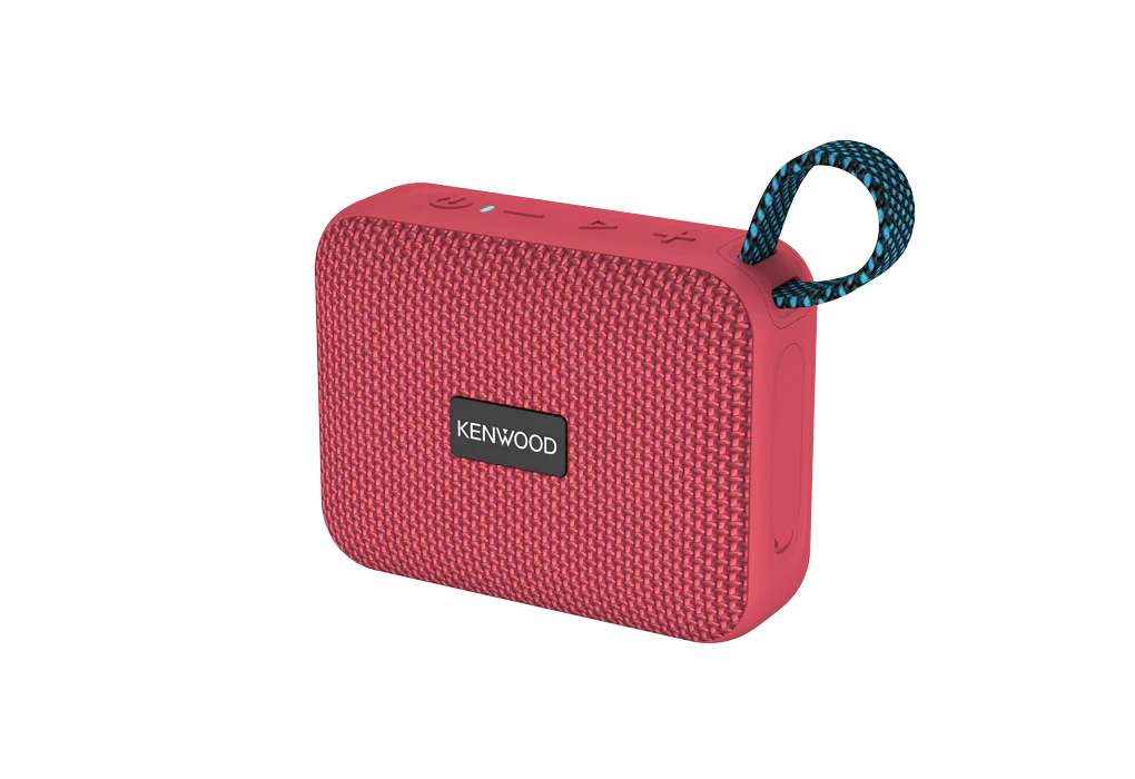 Kenwood AS-60BT-V Bluetooth speaker BT/TWS, IPX7 900mAh accu rood - Image 4