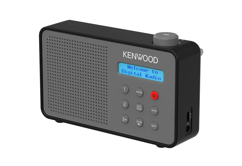 Kenwood CR-M25DAB-H Compacte radio FM/DAB/BT/ASA, 2000 mAH accu grijs - Image 5