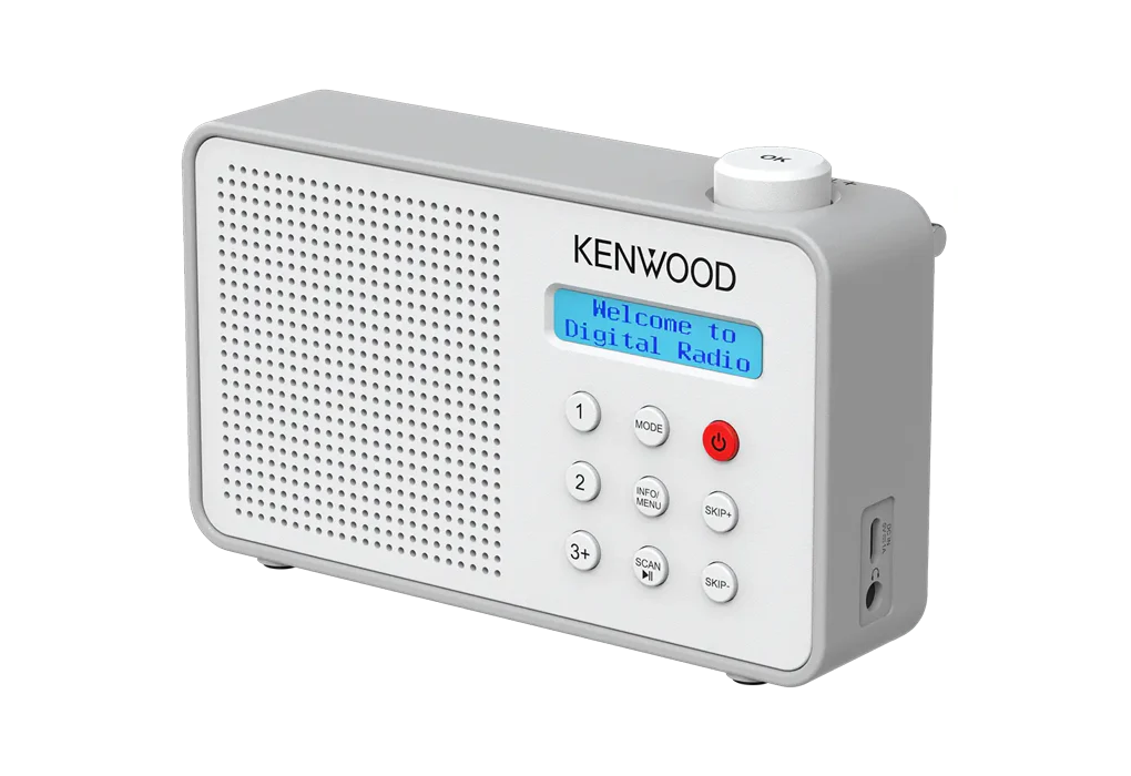 Kenwood CR-M25DAB-W Compacte radio FM/DAB/BT/ASA, 2000 mAH accu wit - Image 5