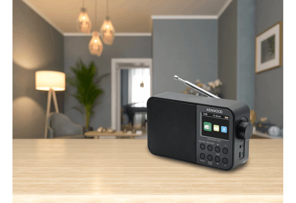 Kenwood CR-M30DAB-B Compact radio met FM, DAB+radio en Bluetooth, 2000 mAH accu - Image 4