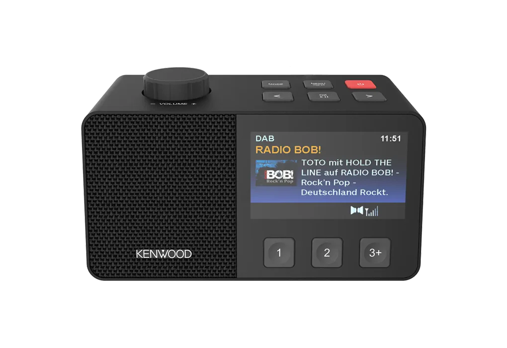 Kenwood CR-M70DAB-B Compacte Senioren radio Stereo / FM/DAB/BT/ASA zwart