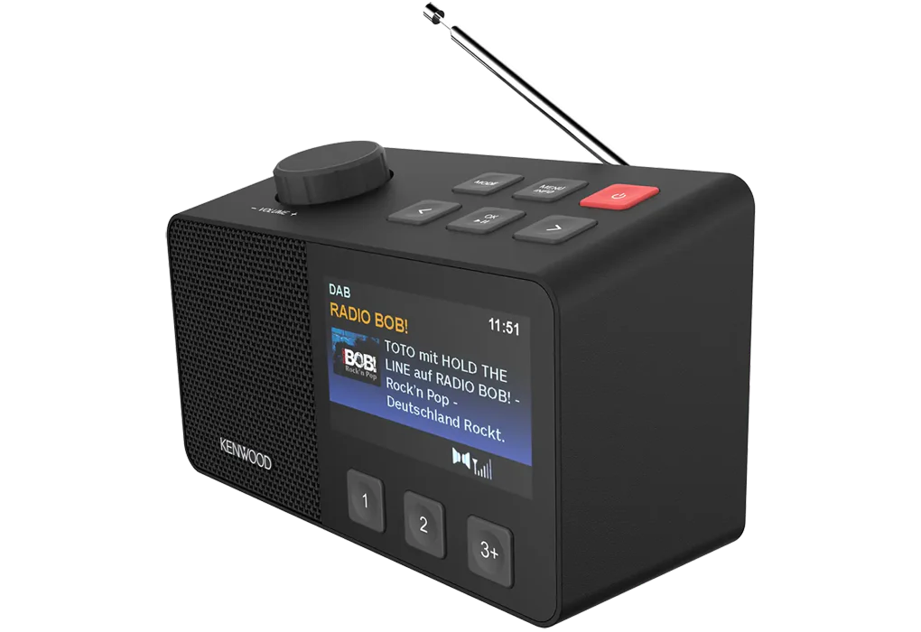 Kenwood CR-M70DAB-B Compacte Senioren radio Stereo / FM/DAB/BT/ASA zwart - Image 6
