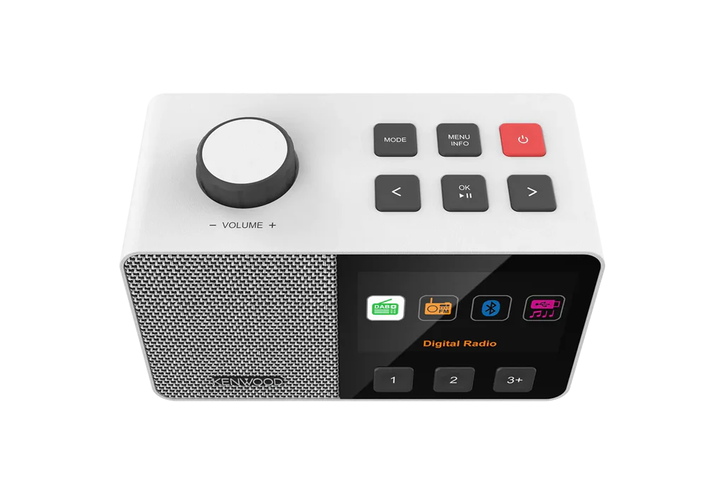 Kenwood CR-M70DAB-W Compacte Senioren radio Stereo / FM/DAB/BT/ASA wit - Image 3