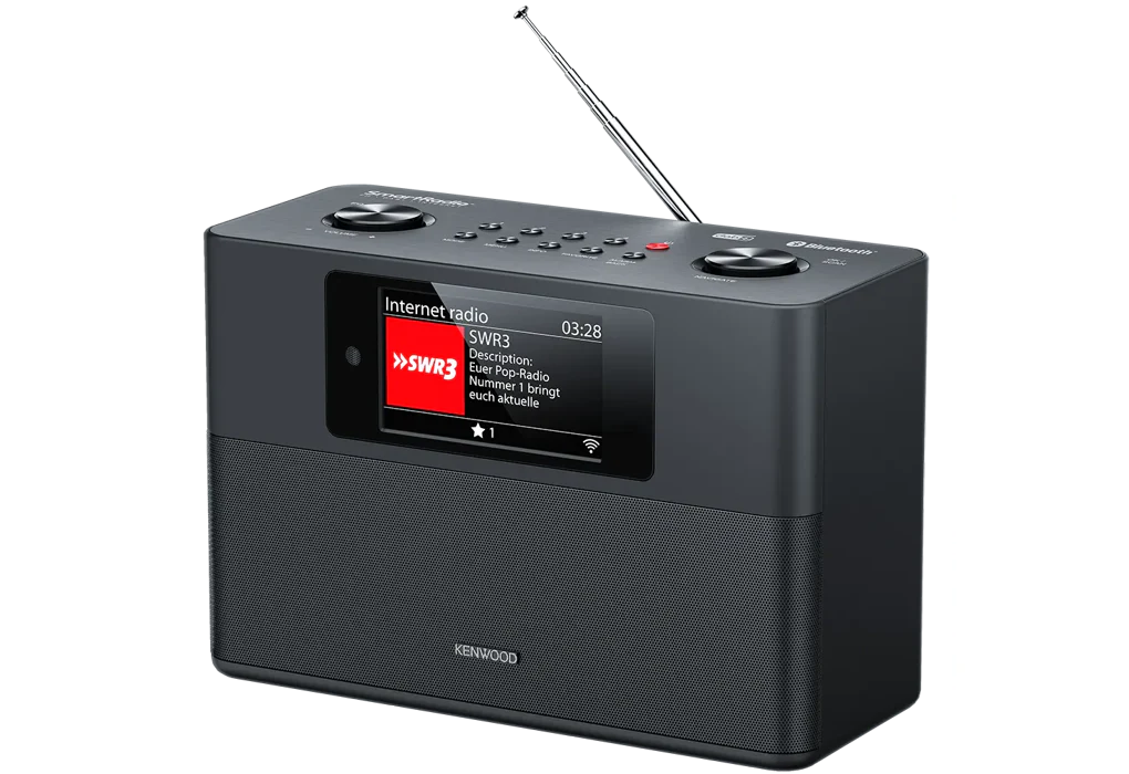Kenwood CR-ST200S-B Compacte radio Stereo Internet/ FM/DAB/BT zwart