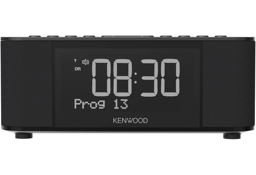 Kenwood CR-ST40DAB-B klokradio met DAB+ en FM radio en Bluetooth