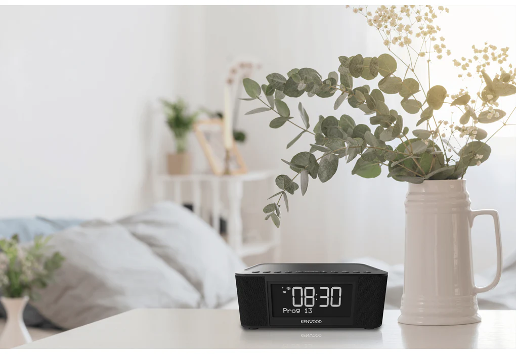Kenwood CR-ST40DAB-B klokradio met DAB+ en FM radio en Bluetooth - Image 4