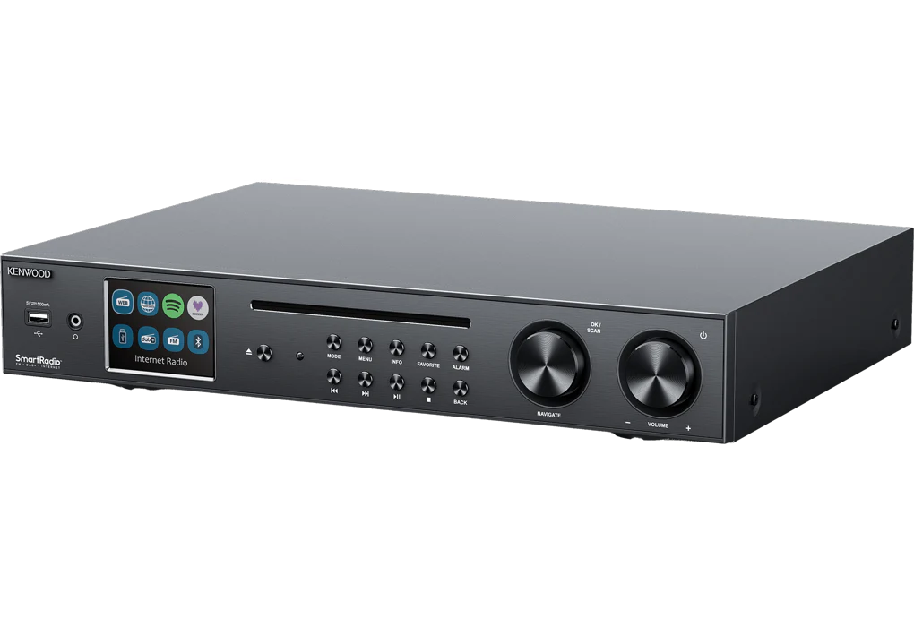 Kenwood KR-W8000SCD-B netwerk receiver met DAB+ en FM tuner, CD speler, optical - Image 2