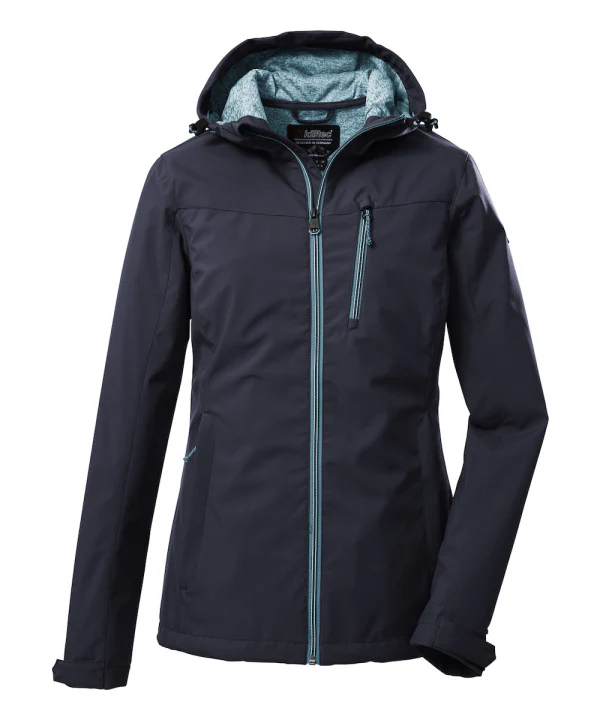 Killtec KOS 89 Softshelljas Dames - Donkerblauw - Image 3