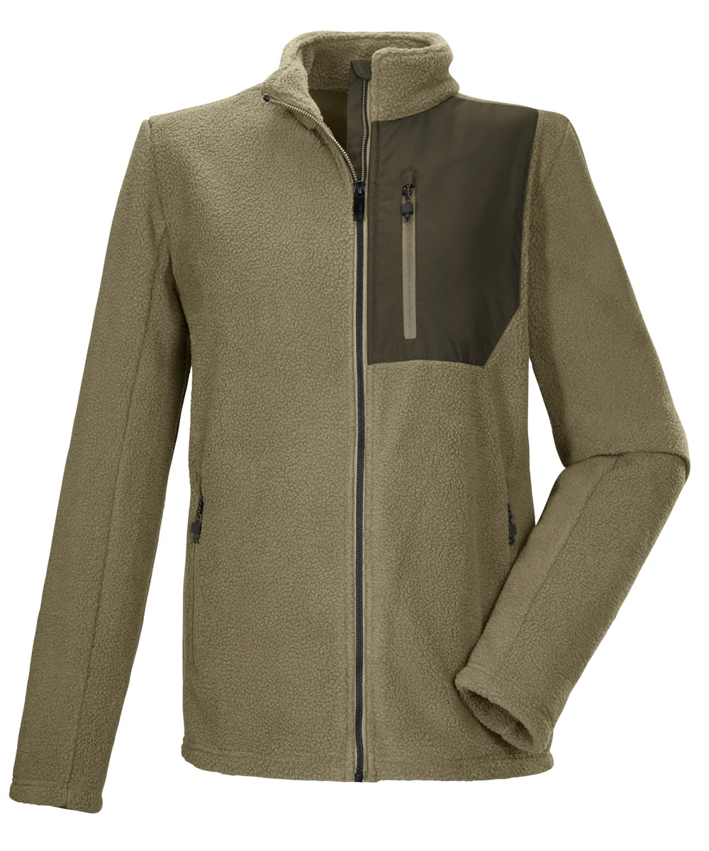 Killtec KOW 105 Sherpa Fleece Vest Heren - Taupe