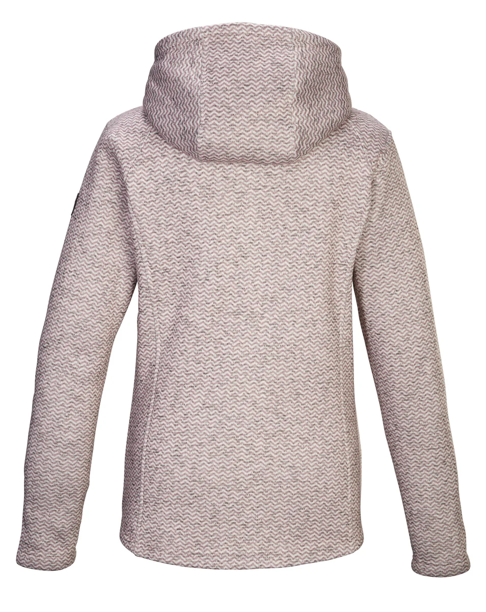 Killtec KOW 5 Gebreide Fleece Vest Dames - Roze - Image 2